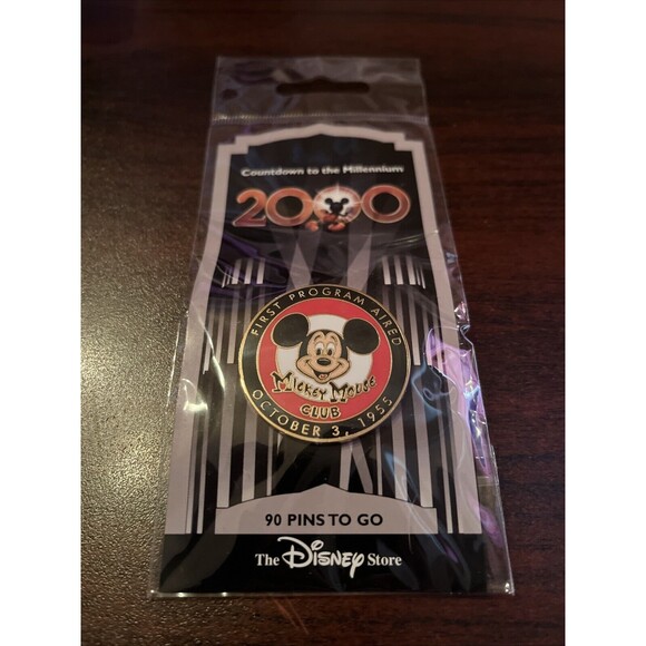 Disney Countdown To‎ The Millennium Mickey Mouse Club #91 Pin - Picture 1 of 4